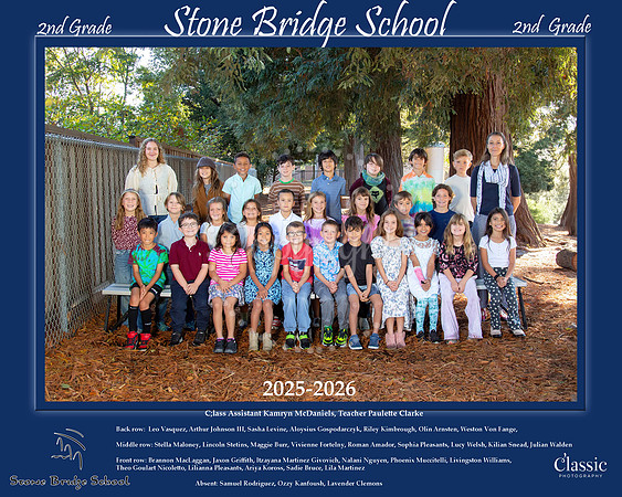 2nd Grade class photo_