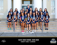 NHS Varsity girls lax