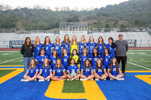 Varsity girls soccer